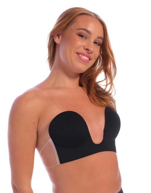 Perfect Secrets - Perfect Plunge Bra - Soutien-gorge pigeonnant adhésif - Noir, 3 de 3