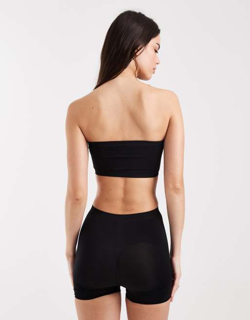 Perfect Secrets – Svarta shorts med medelstark formgivning, 4 av 4