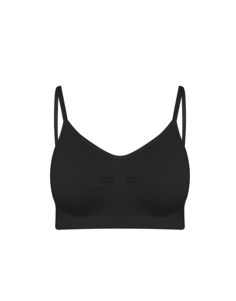 Perfect Secrets 'the perfect' seamless bra in black - view 1