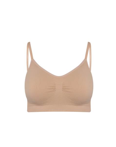 Perfect Secrets 'the perfect' seamless bra in cappuccino - view 1