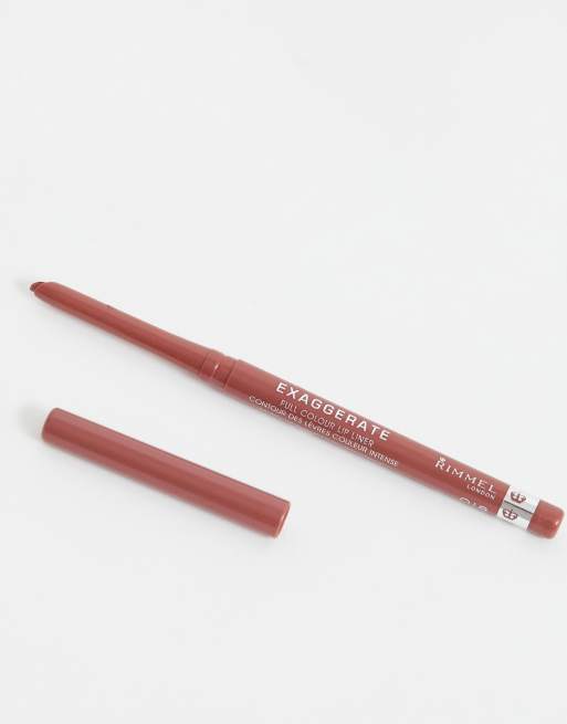 Perfilador de labios Full Colour Exxagerate Definer Addiction de Rimmel, 4 de 4
