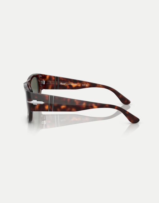 Persol Tortoiseshell Square Sunglasses with Dark Lenses Persol PO3272 - ID Menswear main image 2
