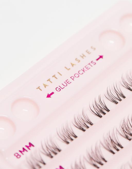 Pestañas postizas individuales Individuals de Tatti Lashes: Modelo Au Natural, 4 de 4