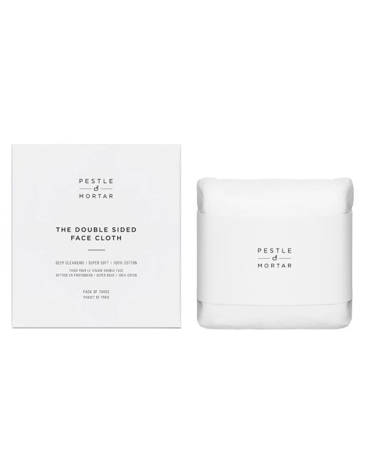 Pestle & Mortar – 3er-Pack zweiseitige Waschlappen 
