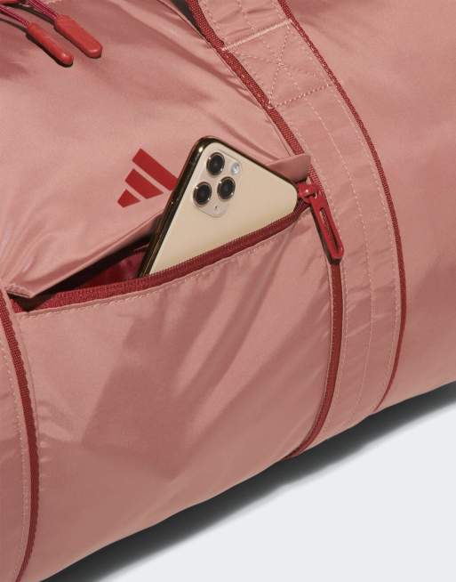 Petate arcilla cálida y rubí desgastado para yoga de adidas Performance, 4 de 4