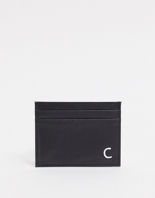 Peter Werth C leather card holder