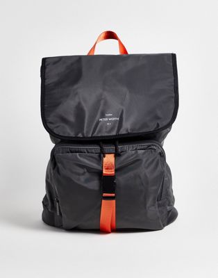 Peter Werth utility backpack in grey