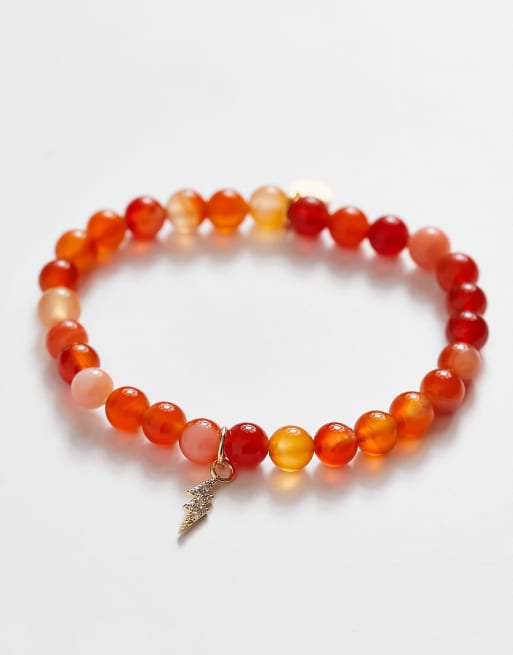 Petit Moments – Energieperlen-Armband in Orange  , 3 von 4