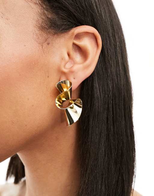 Petit Moments - Flavia - Boucles d'oreilles en spirale - Doré