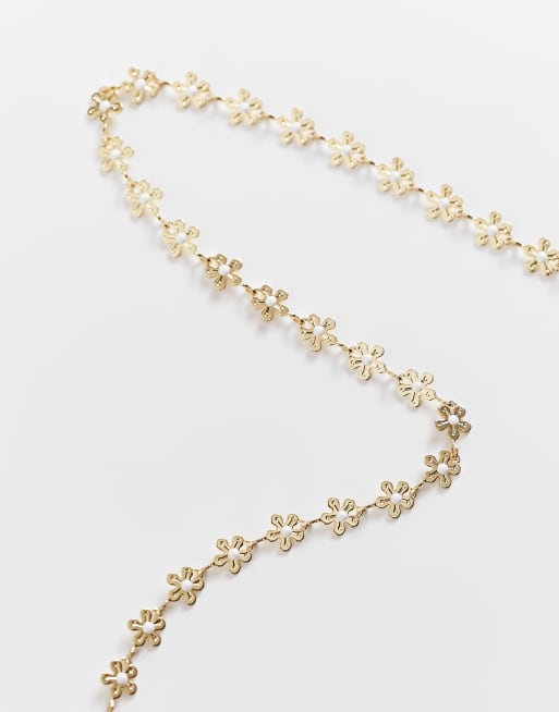 Petit Moments gold plated choker necklace in gold, 4 of 4