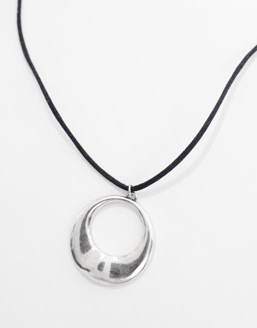Petit Moments - Infinity - Choker van touw met zilveren hanger , 2 van 4