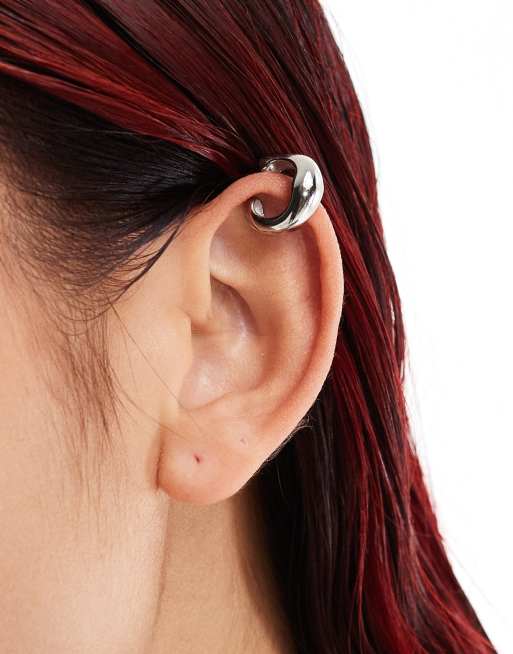 Petit Moments - Orecchino ear cuff sottile color argento