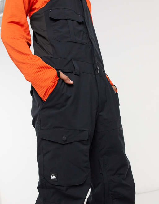 Peto de esquí negro utilitario de Quiksilver , 3 de 4