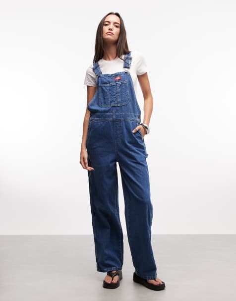 Peto vaquero azul medio clásico de Dickies - view 1