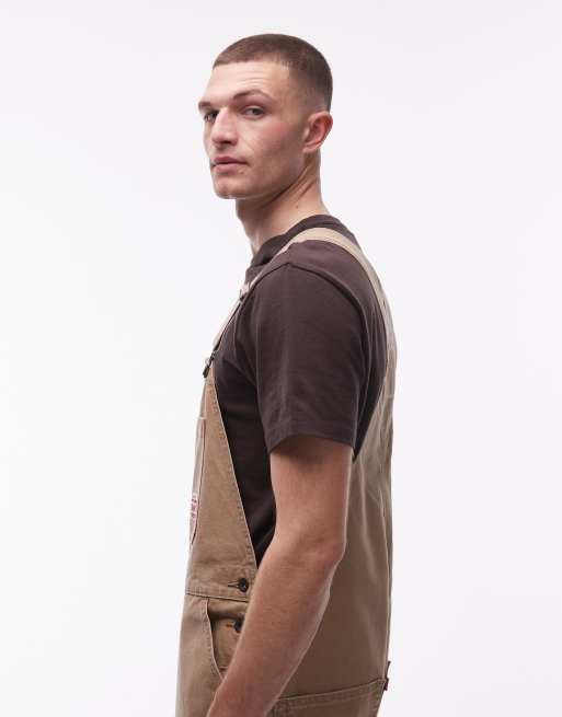 Peto vaquero beis suelto Stay Loose de la colección cápsula Workwear de Levi's , 3 de 5