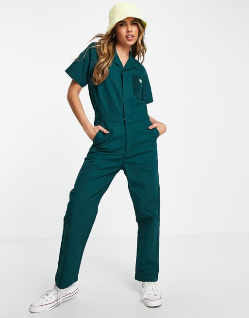 Peto verde Reworked Coverall de Dickies ASOS
