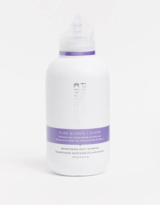 Philip Kingsley – Aufhellendes Shampoo zur täglichen Pflege, Pure Blonde/Silver, 250 ml
