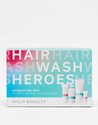 Philip Kingsley Philip Kingsley Hair Wash Heroes: Hydration Edit Set - 34% Saving-No colour