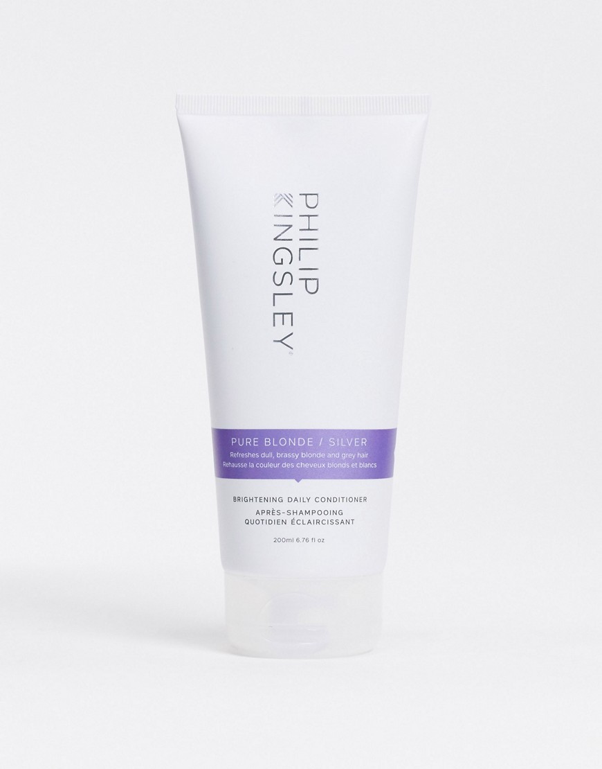 Philip Kingsley Pure Blonde/Silver Brightening Daily Conditioner 200ml-No Colour