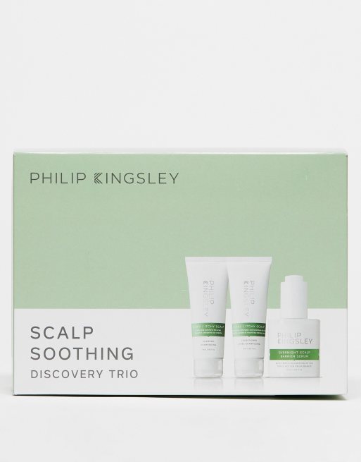 Philip Kingsley – Scalp Soothing Discovery Trio – Zestaw kosmetyków – oszczędzasz 44%