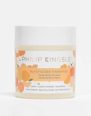 Philp Kingsley - Elasticizer Therapies Honey Nectar & Peach - Kräftigende Haarmaske, 150 ml-Keine Farbe
