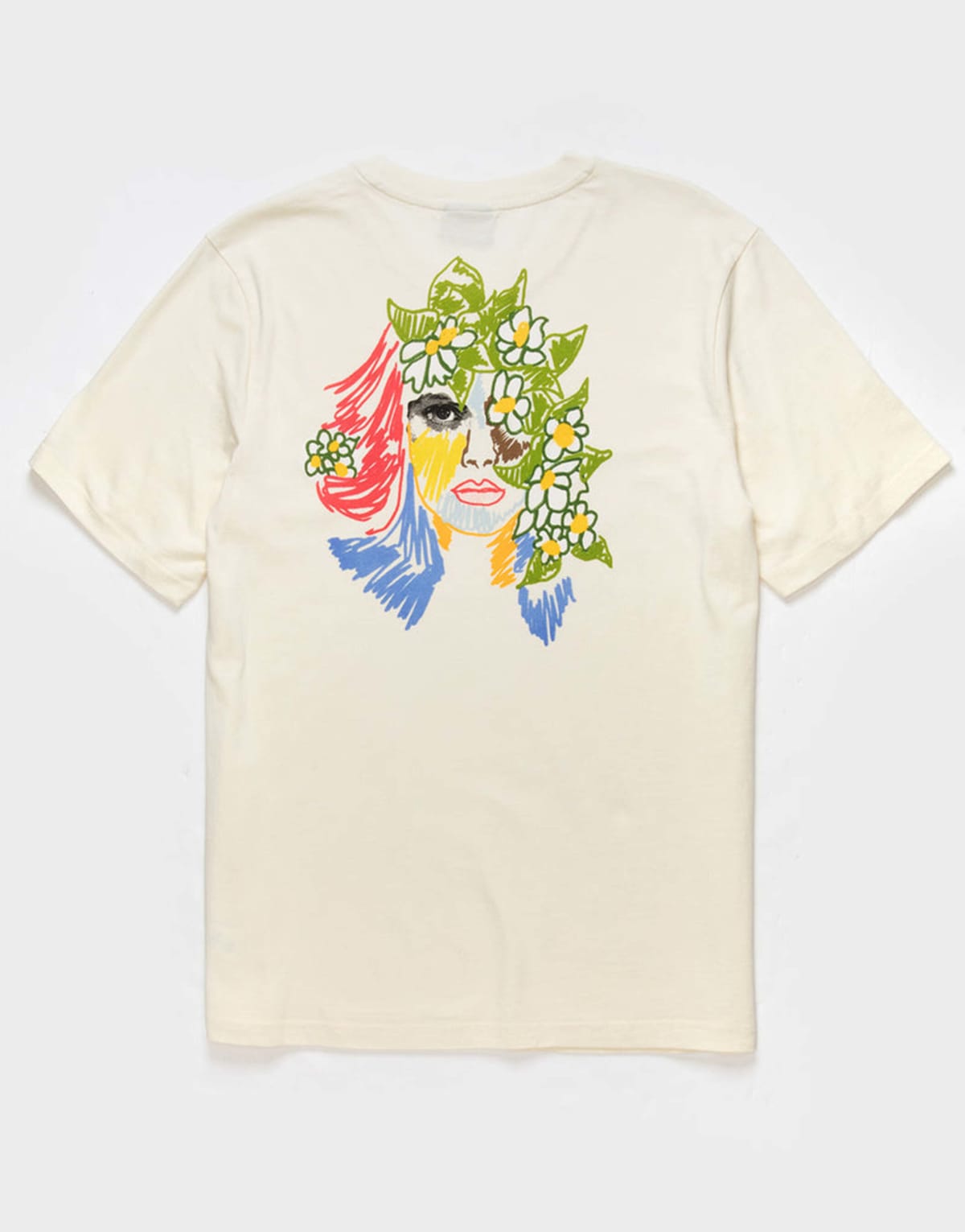 Picnic Coney island picnic portrait tee in coconut milk in coconut milk