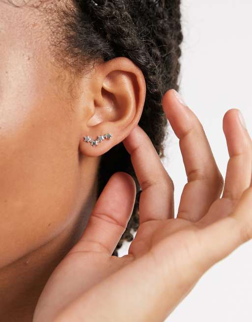 Pieces 18K plated star constellation studs in sterling silver, 2 of 4
