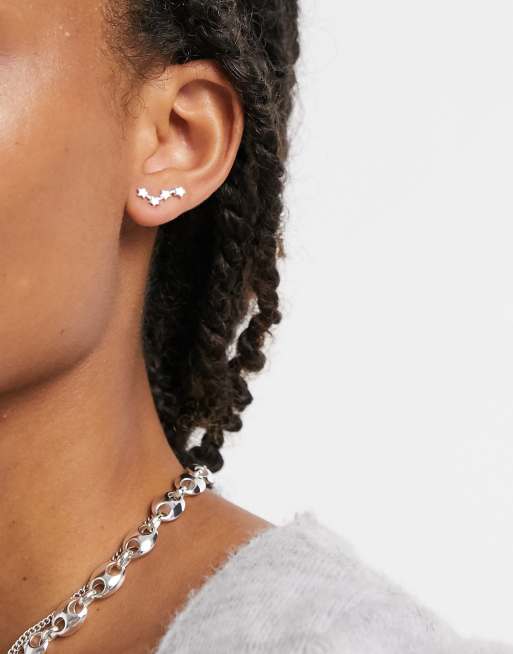Pieces 18K plated star constellation studs in sterling silver, 4 of 4