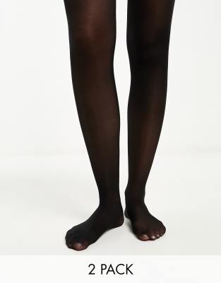 2-pack 20 Denier Tights