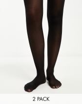 ASOS DESIGN 15 denier tights in golden bronze