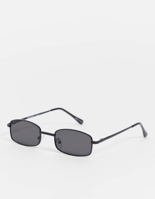 Small oval clearance black sunglasses