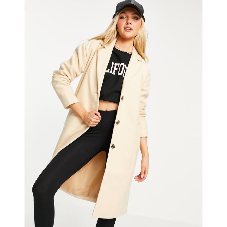 manteau beige asos