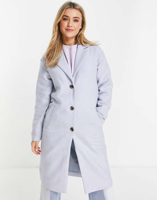 Manteau best sale bleu pale