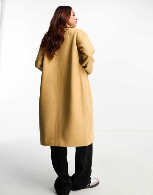 Camel coat clearance wool blend