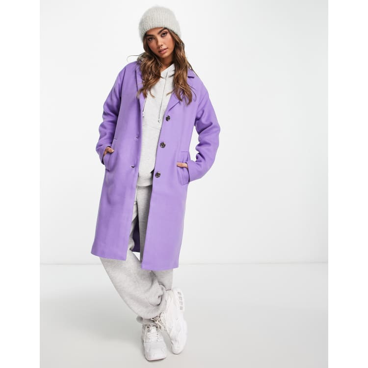 Light shop purple coat