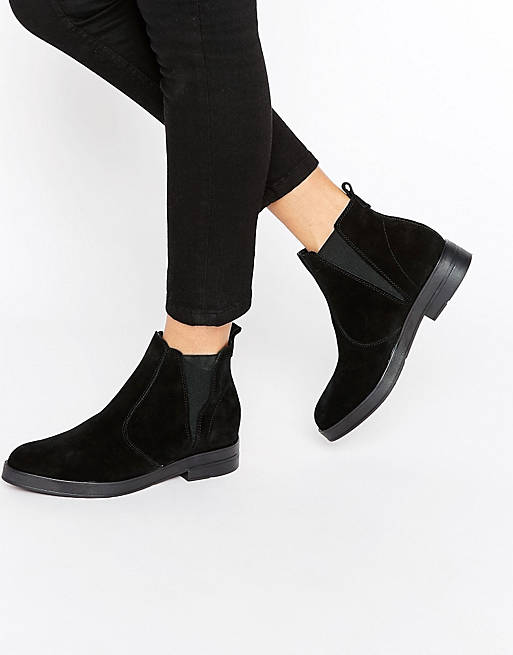 Pieces Ambra Suede Chunky Chelsea Boots