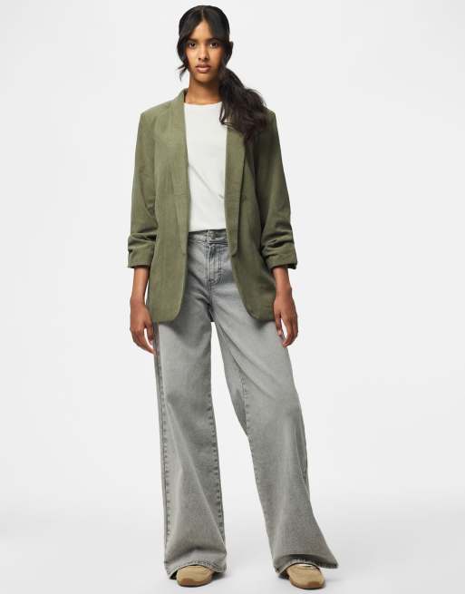 Pieces americana en verde liquen intenso, 3 de 6