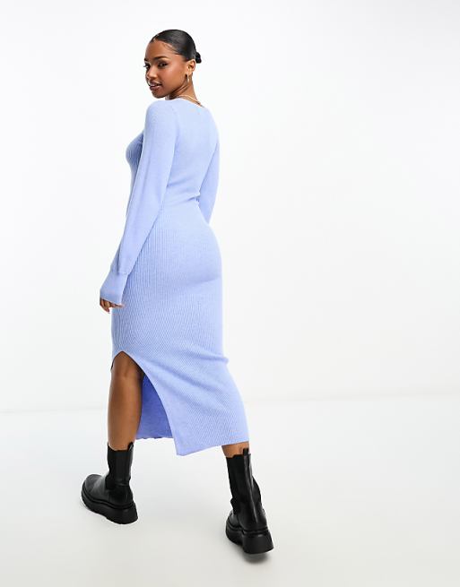 light blue sweater dress BABY Chic Features Sweater Dress for Women, Womens