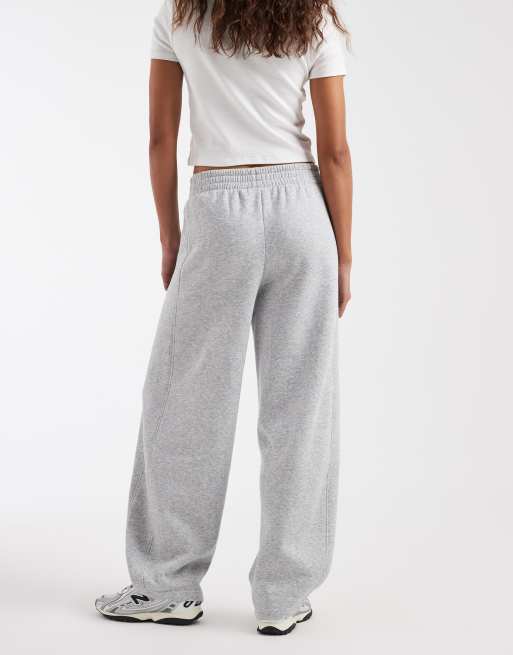 Pieces barrel leg sweatpants in light gray, 5 of 5