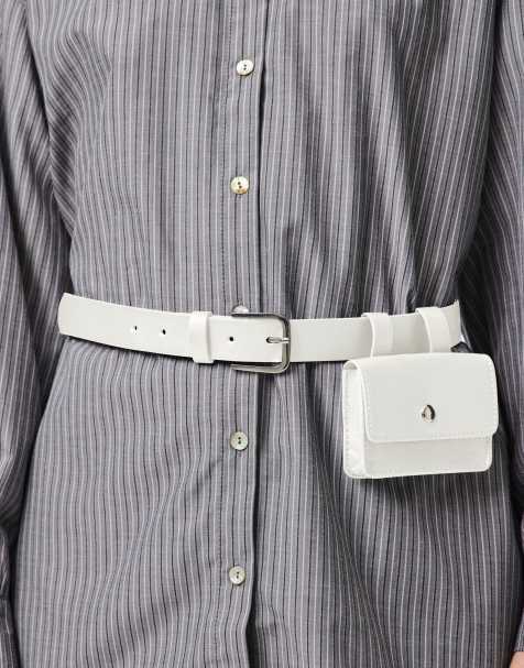 Pieces Belt in cloud dancer - view 1