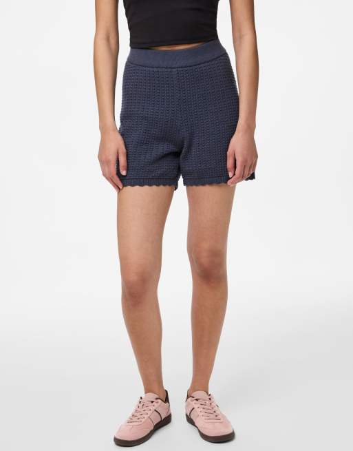 Pieces - Blå shorts, 5 af 5