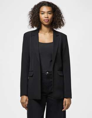 Pieces - Blazer in Schwarz