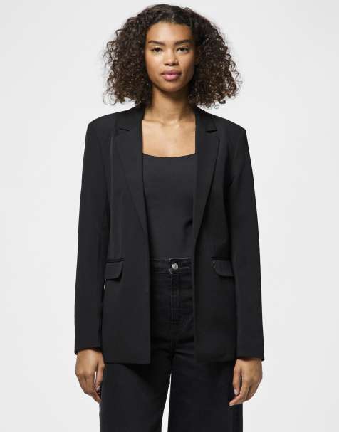 Pieces - Blazer nero - view 1