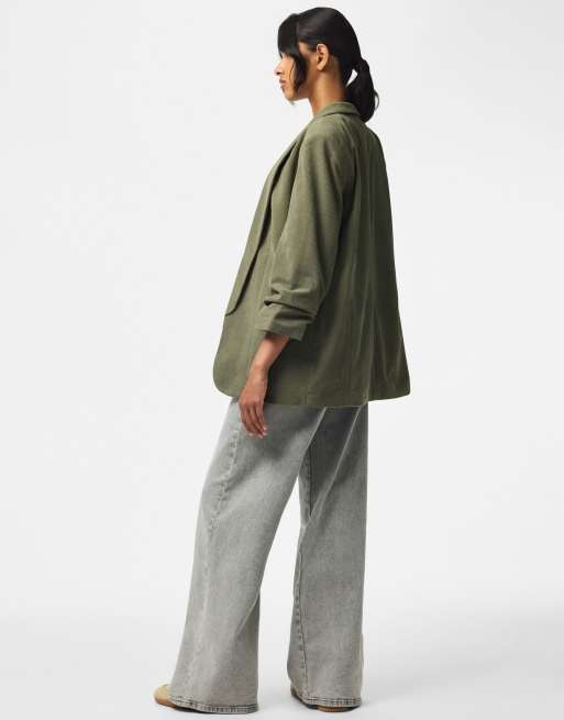 Pieces blazer vert lichen foncé, 2 de 6
