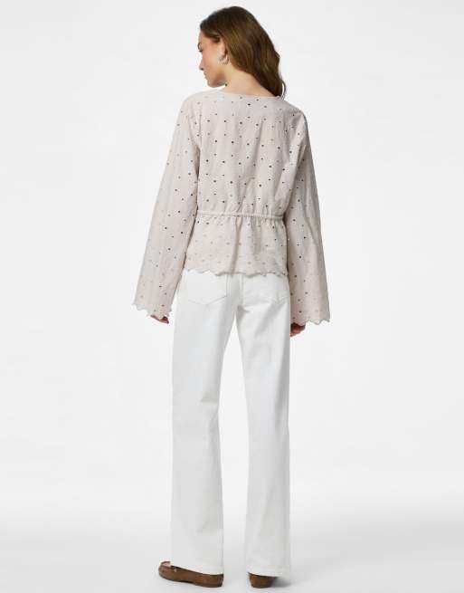 Pieces Blouse in silver lining, 4 of 4