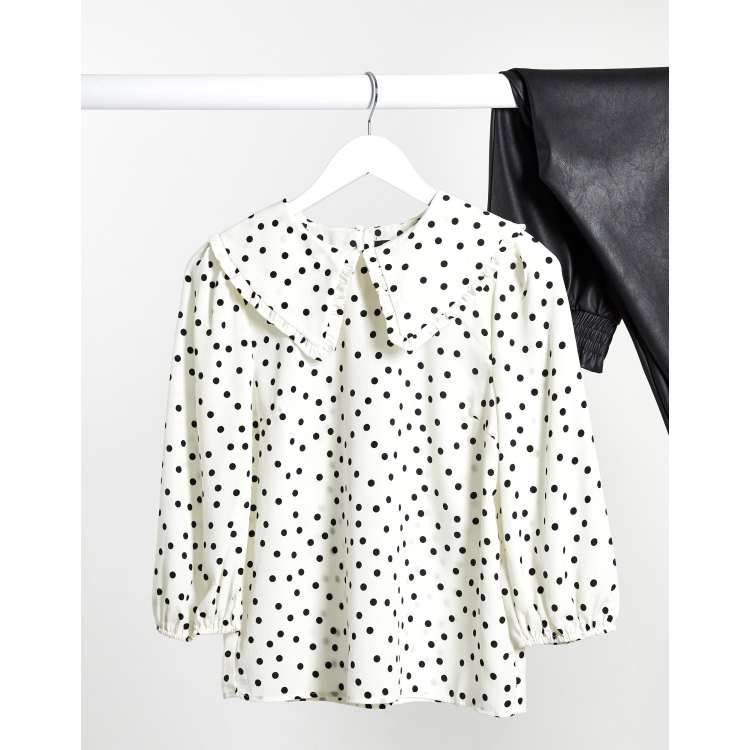 White store spot blouse