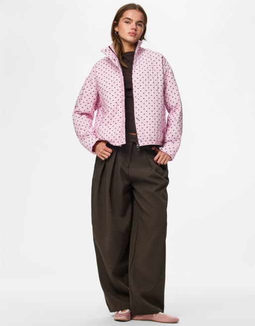 Pieces - Bomberjack in roze, 3 van 7