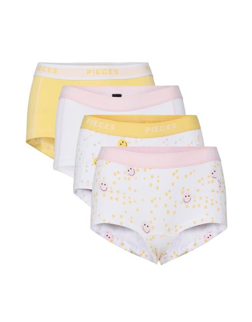 Pieces - Boxer corti color snapdragon