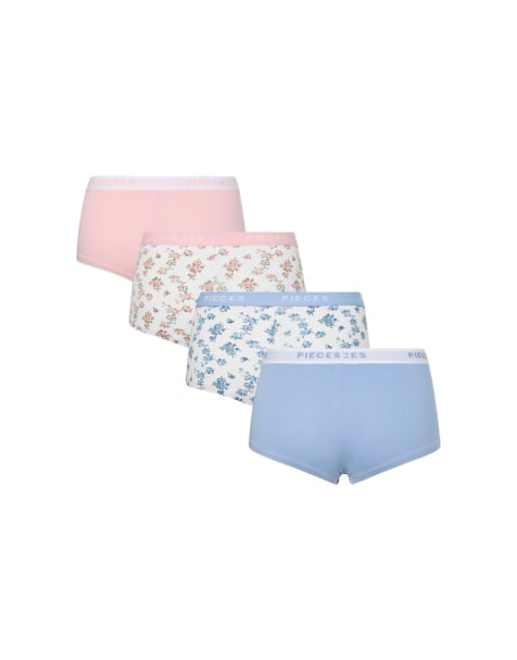 Pieces - Boxershort in felwit - view 1