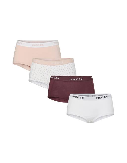 Pieces – Boxershorts in Sepia-Rosa